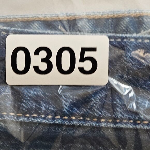 Abercrombie & Fitch Jean Denim BF Shorts Womens 25/0 Blue Embroidered Peace Sign - Picture 12 of 12